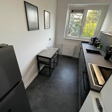 Modernes Apartment/Naehe Zentrum Magdebourg Extérieur photo